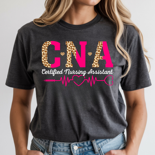 CNA Pink Cheetah DTF Transfer