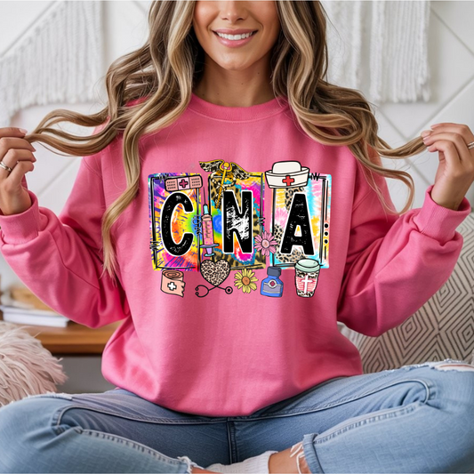 CNA Tie Dye DTF Transfer