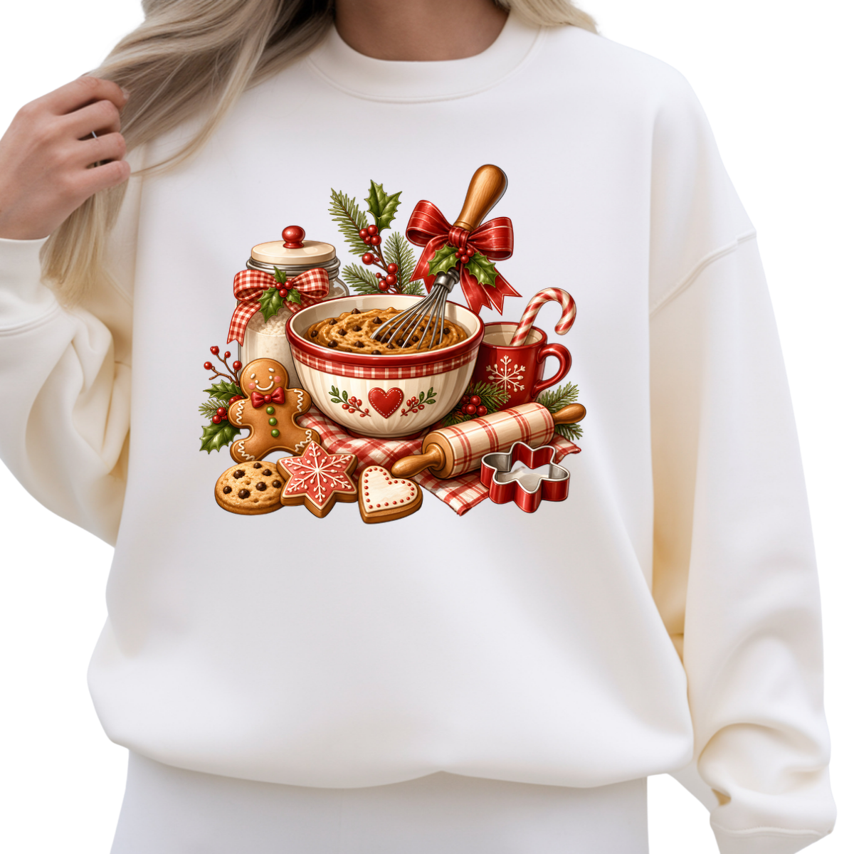 Christmas Baking DTF Transfer
