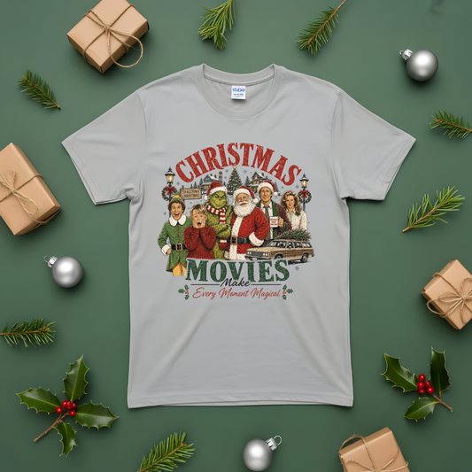Christmas Movies Make Every Moment Magical DTF Transfer