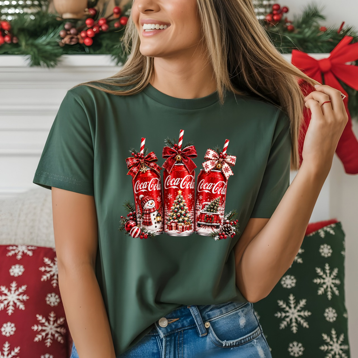 Coca Cola Christmas 2 DTF Transfer