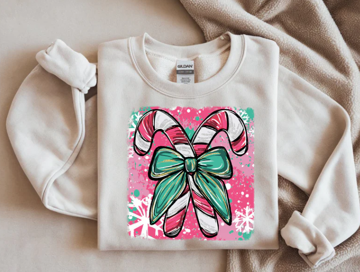 Design - Colorful Christmas Candy Cane