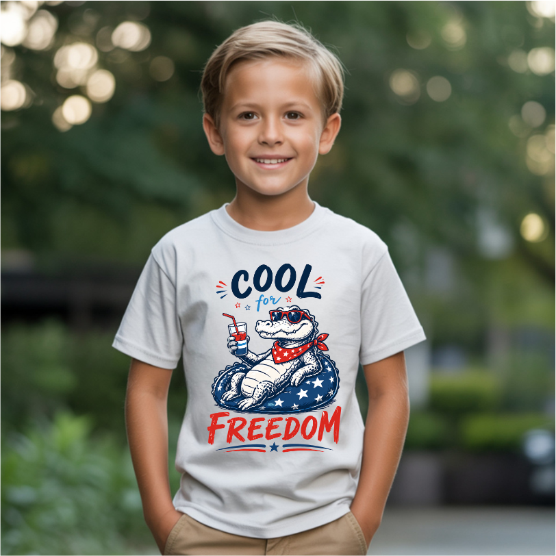 Cool For Freedom DTF Transfer