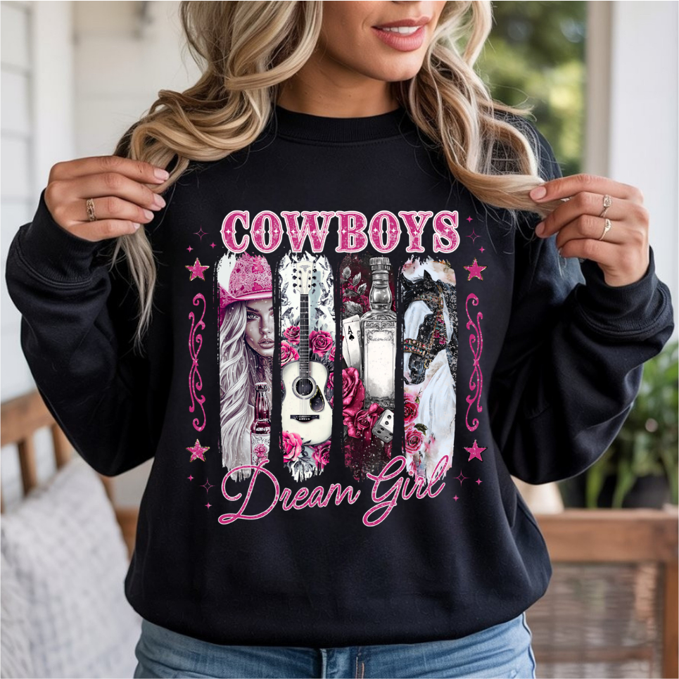 Cowboys Dream Girl DTF Transfer