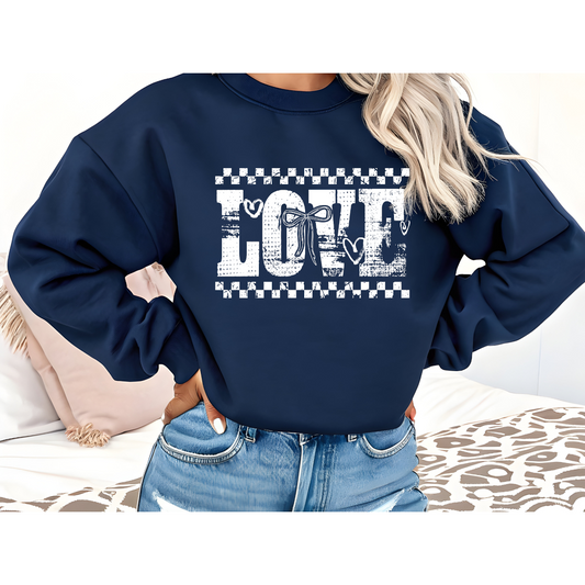 Distressed Love DTF Transfer