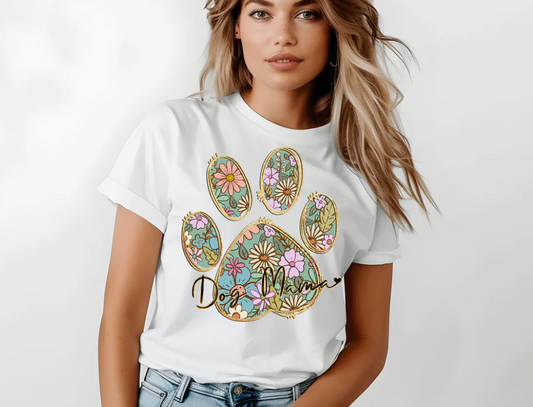 Design - Dog Floral Boho