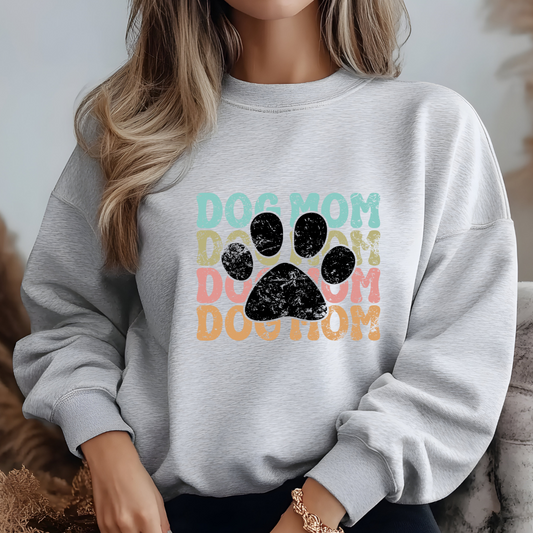 Dog Mom Repeat DTF Transfer