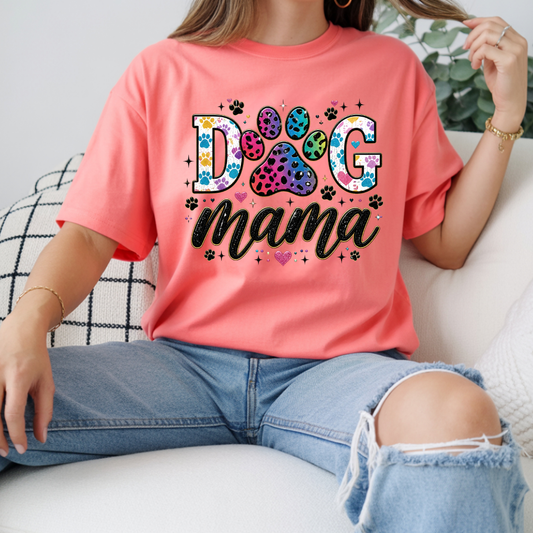 Dog Paw Mama DTF Transfer