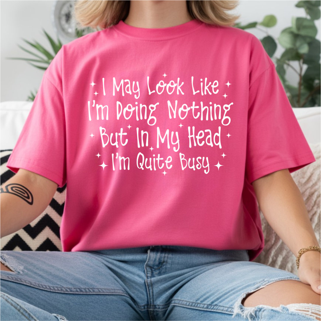 Doing Nothing DTF Transfer