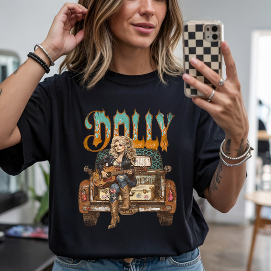 Dolly Truck DTF Transfer