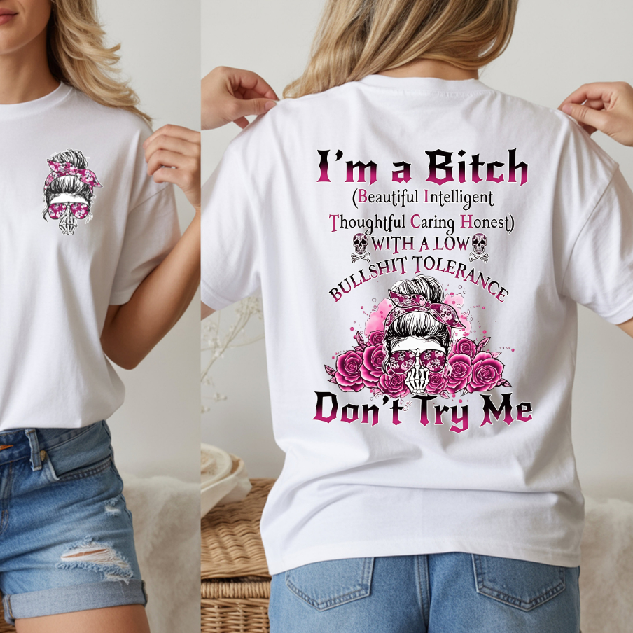 Don't Try Me DTF Transfer