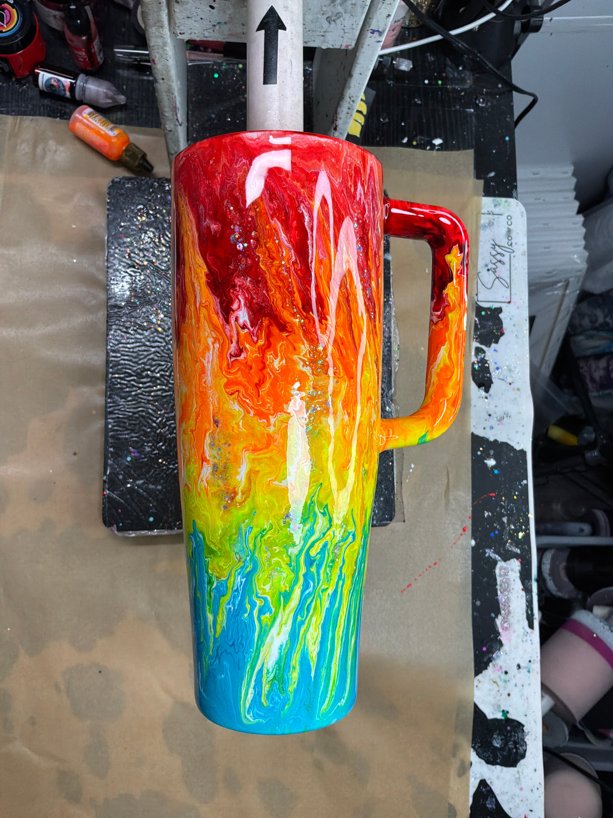 40 Owala Handle Tumbler
