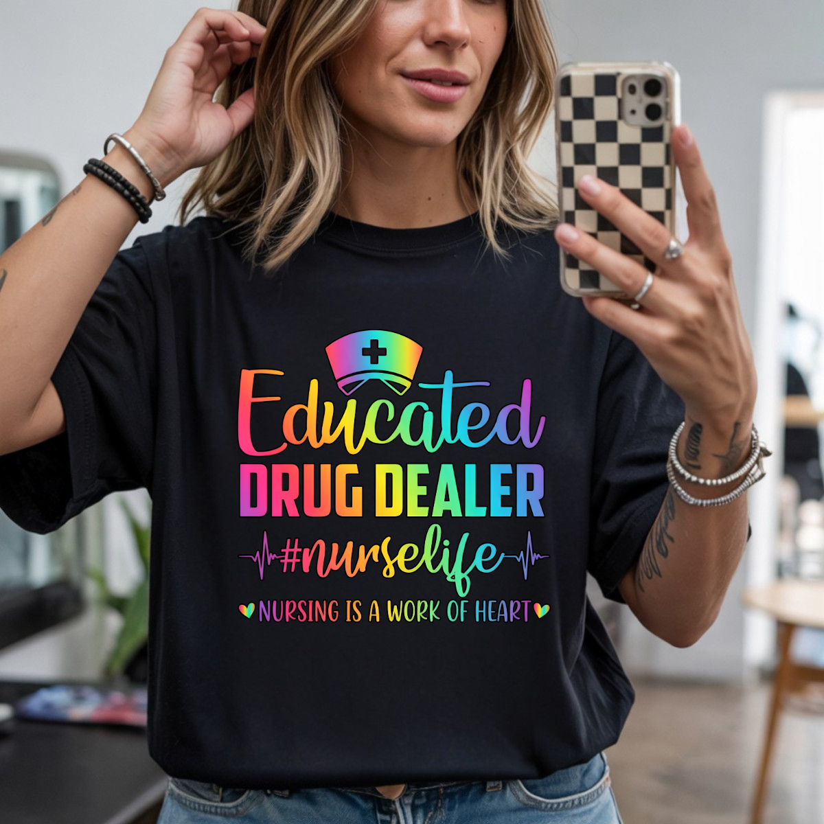 Educated Drug Dealer #NurseLife DTF Transfer