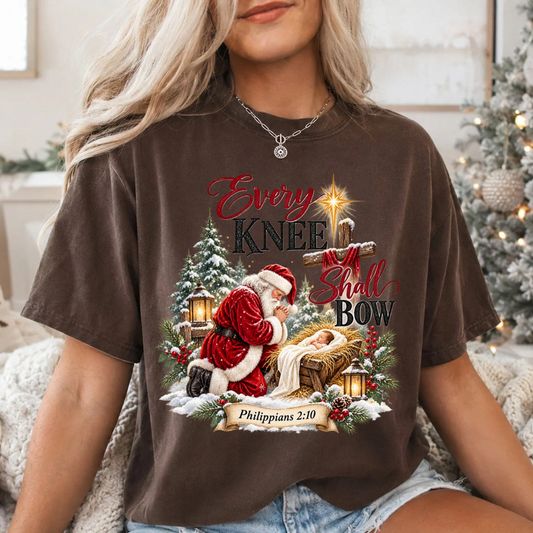 Every Knee Shall Bow DTF Transfer