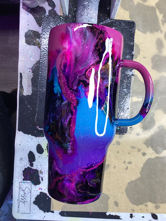 32 Oz Curve Handle Tumbler