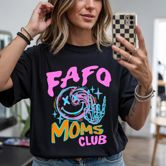 FAFO Moms Club DTF Transfer