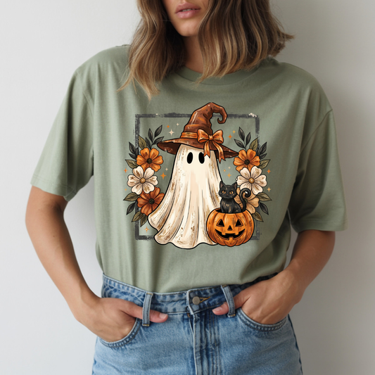Fall Ghost DTF Transfer