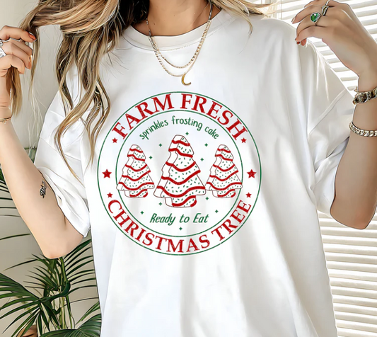 Design - Farm Fresh Christmas Tree Cake