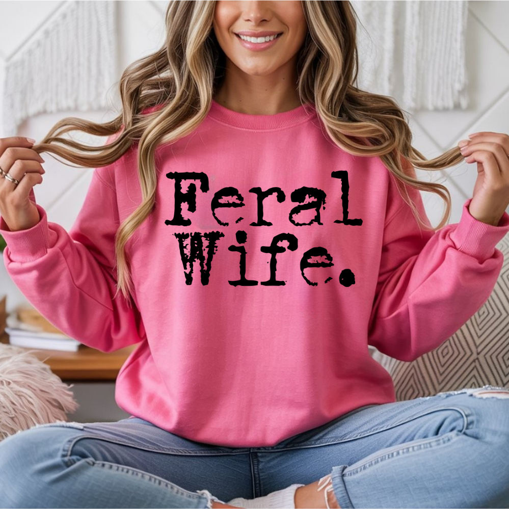Feral Wife DTF Transfer