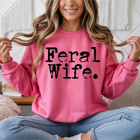 Feral Wife DTF Transfer