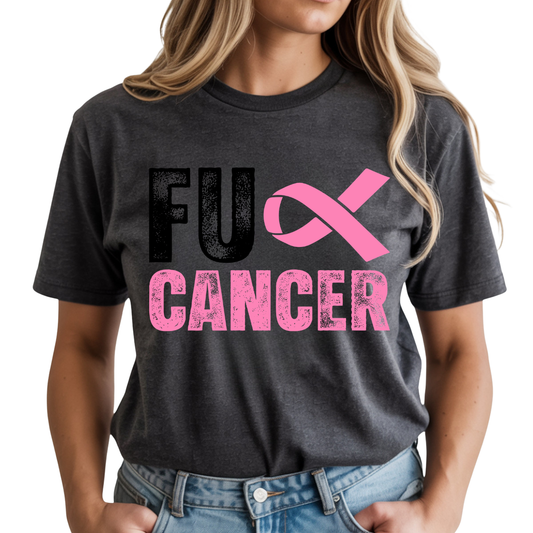 Fuck Breast Cancer DTF Transfer