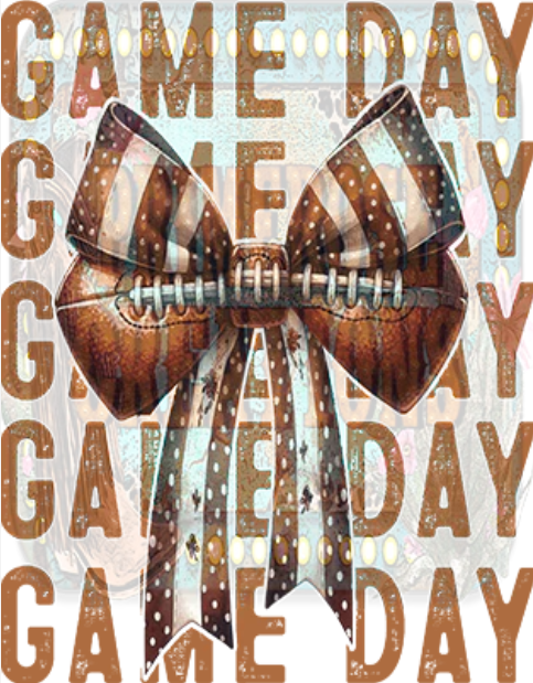 Design - Game Day Repeat Coquette Bow