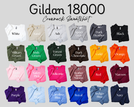 Gildan Soft Style Crewneck Sweatshirt