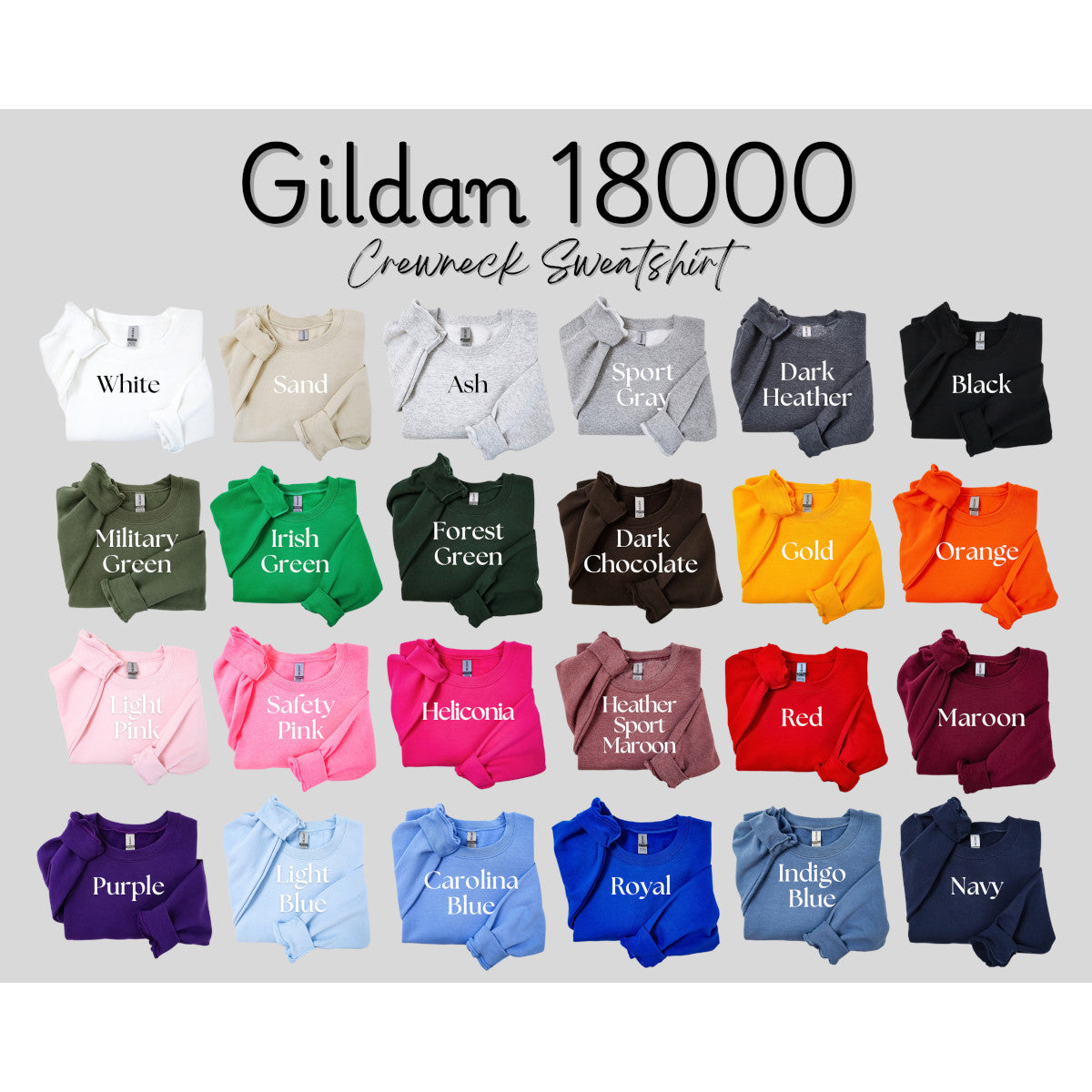 Gildan Soft Style Crewneck Sweatshirt
