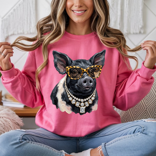 Glam Pig DTF Transfer