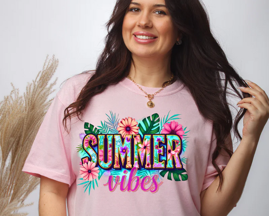 Design - Green Floral Summer Vibe