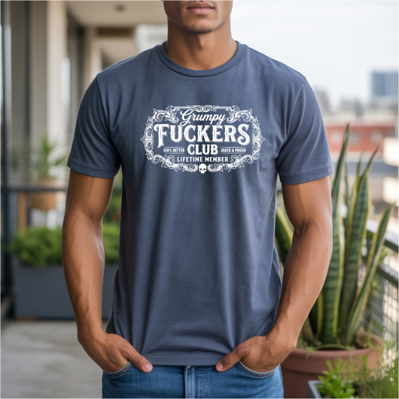 Grumpy Fuckers Club DTF Transfer