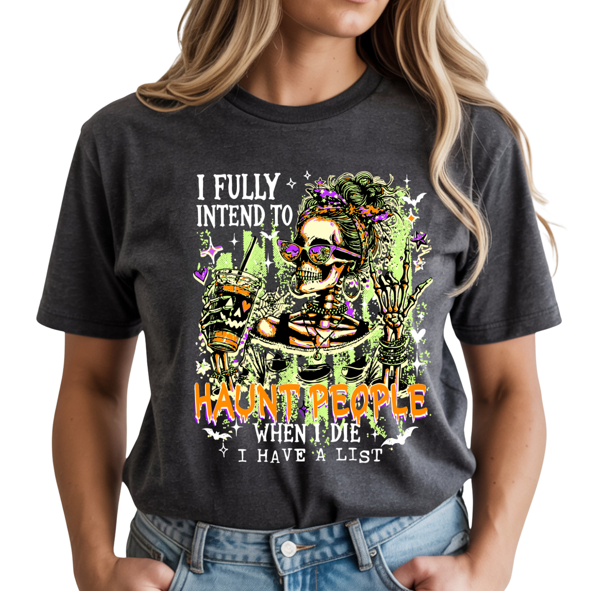 Haunt People DTF Transfer