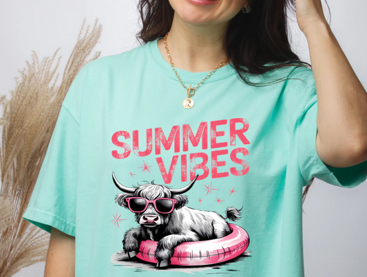 Design - Highland Cow Summer