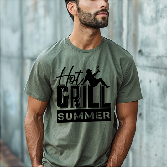 Hot Grill Summer DTF Transfer