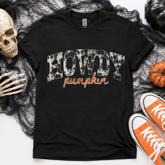 Howdy Pumpkin DTF Transfer