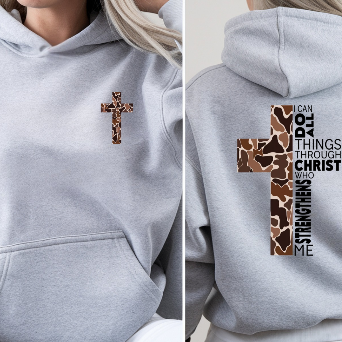 I Can Do All Things Through Christ DTF Transfer