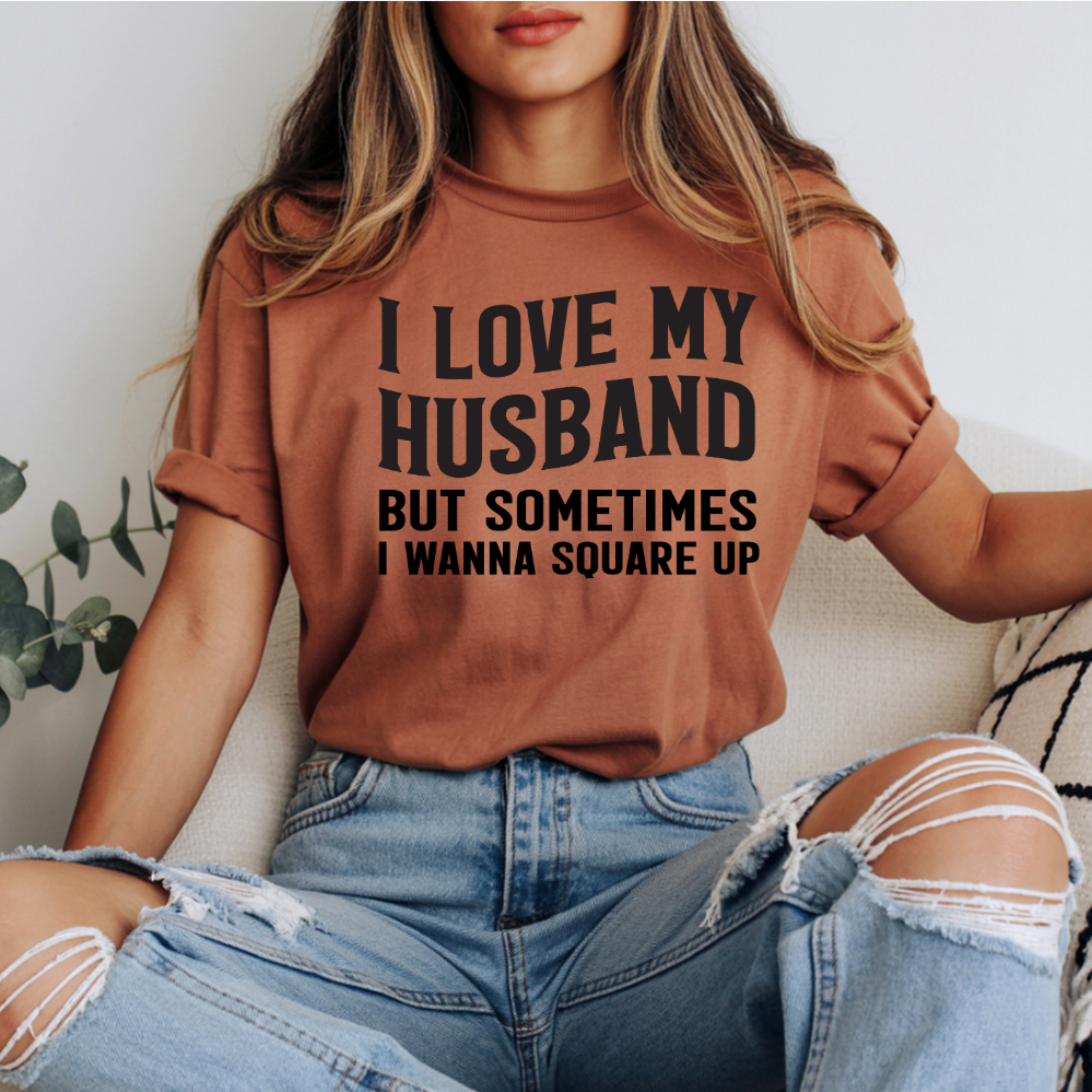 I Love My Husband DTF Transfer