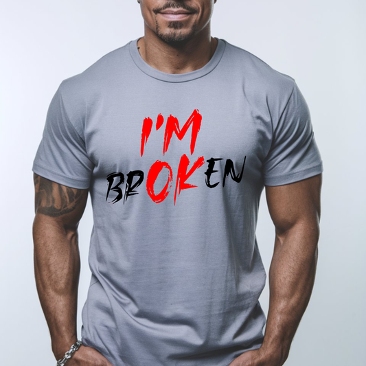 I'm Broken DTF Transfer