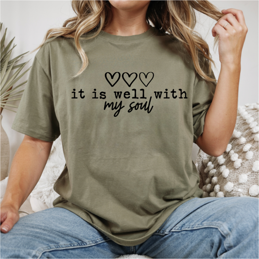 It Is Well With My Soul DTF Transfer