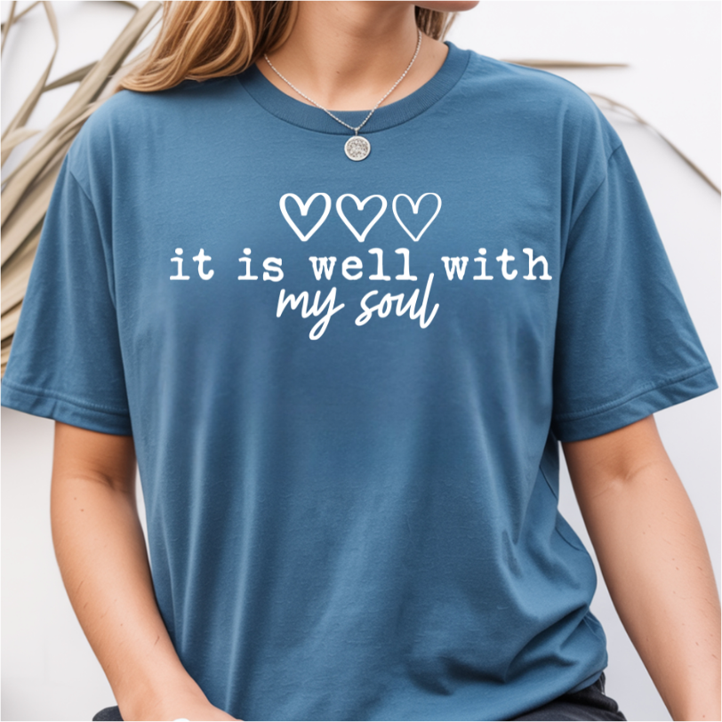 It Is Well With My Soul DTF Transfer
