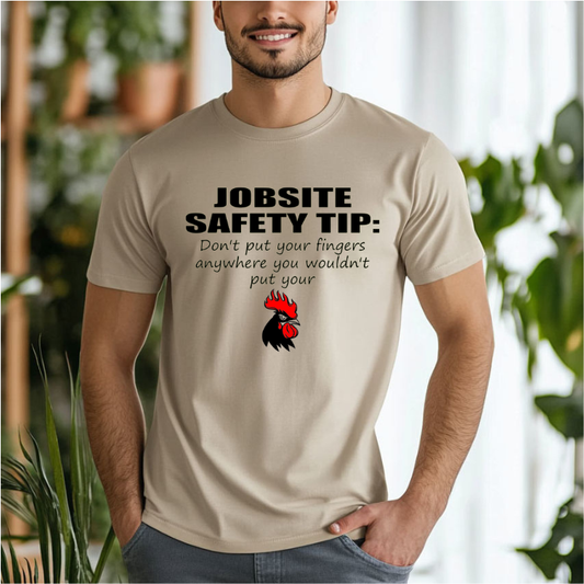 Job Site Safety Tip DTF Transfer