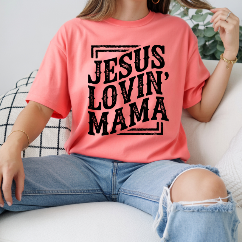 Jesus Lovin Mama DTF Transfer