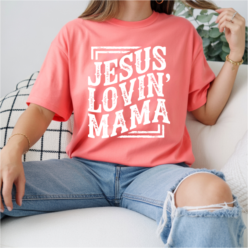 Jesus Lovin Mama DTF Transfer