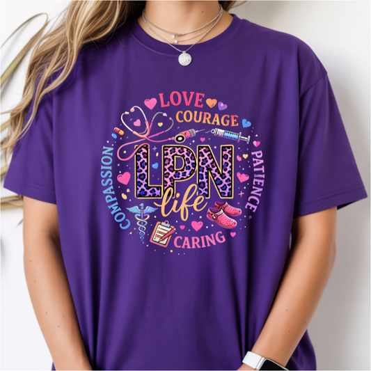 LPN Life Colorful DTF Transfer