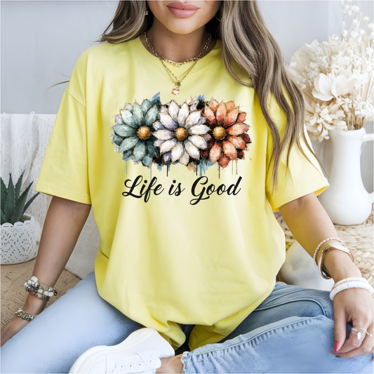 Life Is Good DTF Transfer