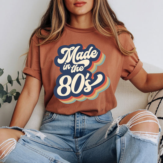Made in the 80's Vintage DTF Transfer