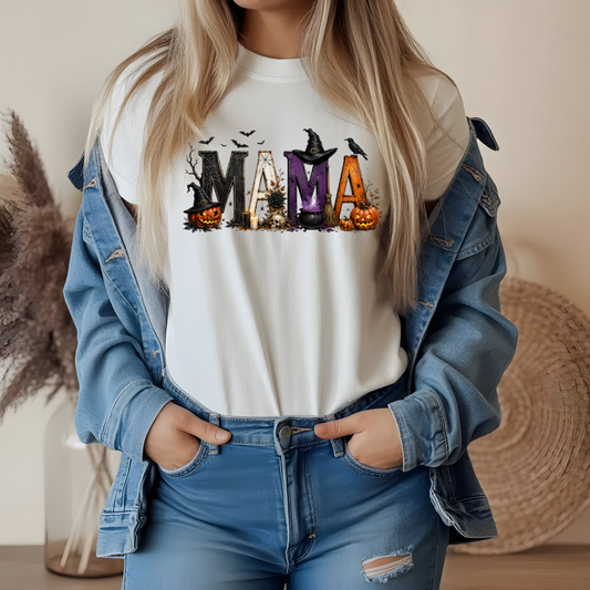 Mama Halloween DTF Transfer