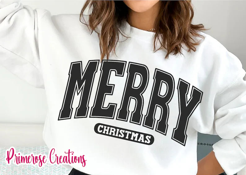 Design - Merry Christmas Black