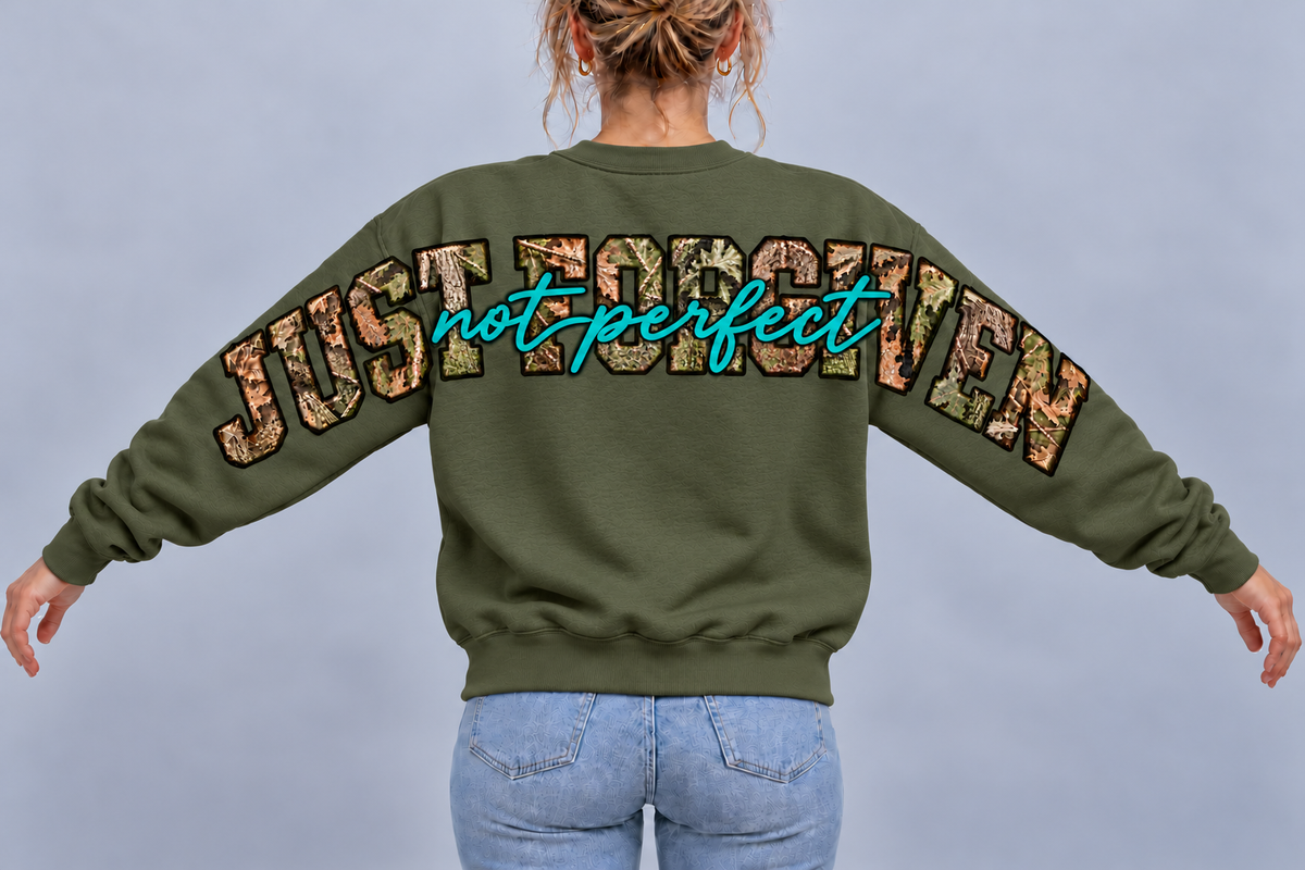 Exclusive Not Perfect Just Forgiven Crewneck Sweatshirt