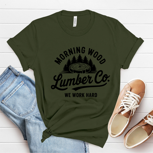 Morning Wood Lumber Co DTF Transfer
